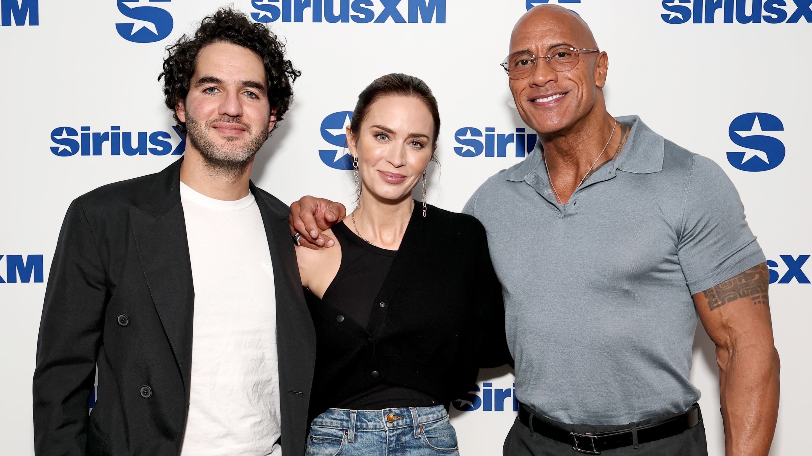 The Rock, Emily Blunt & Benny Safdie on 'Sway in the Morning'